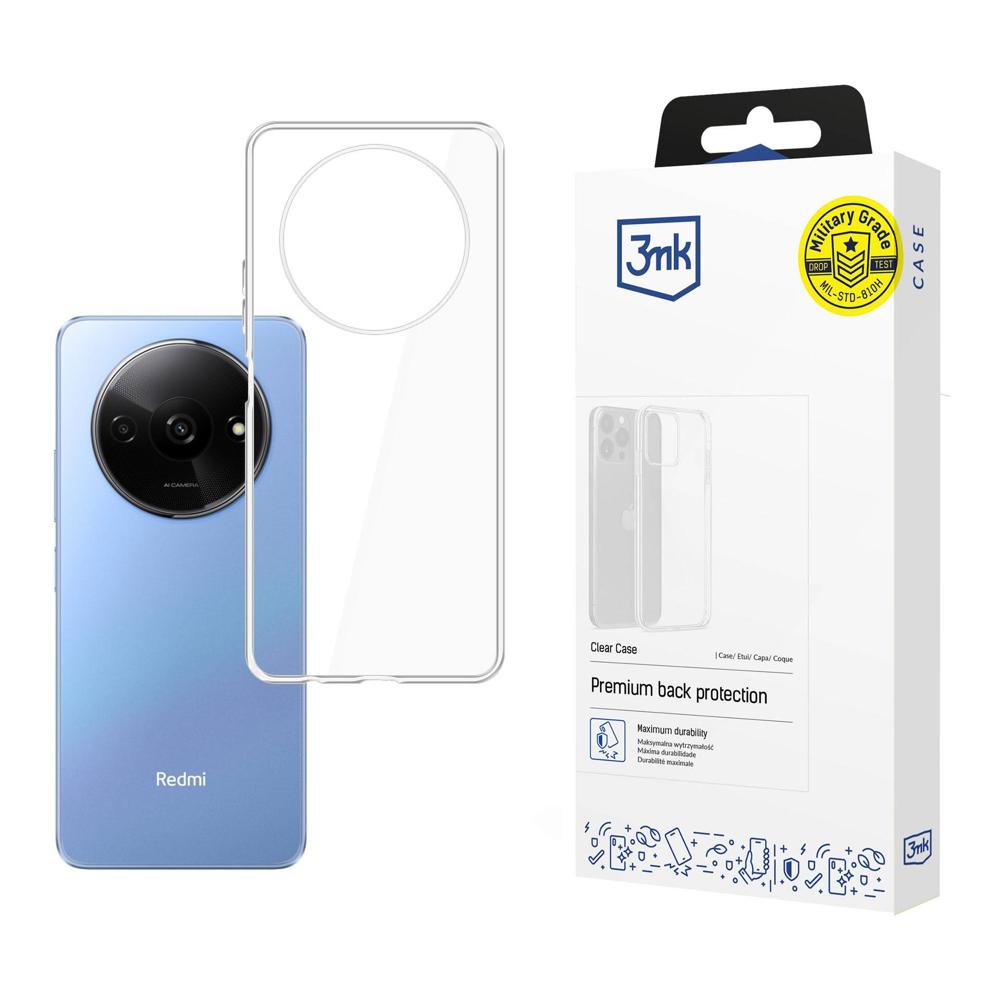 3mk Clear Case Xiaomi Redmi A3 vāciņš, caurspīdīgs