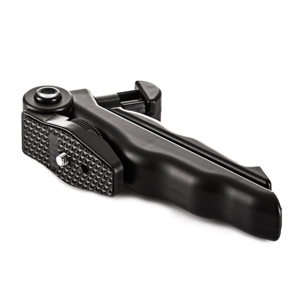 Turētājs ar mini statīvu GoPro SJCAM sporta kamerām, melns