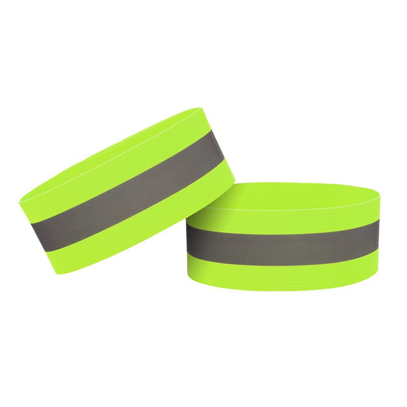 Hurtel atstarojoša aproce ar Velcro aizdari 4cm, dzeltena