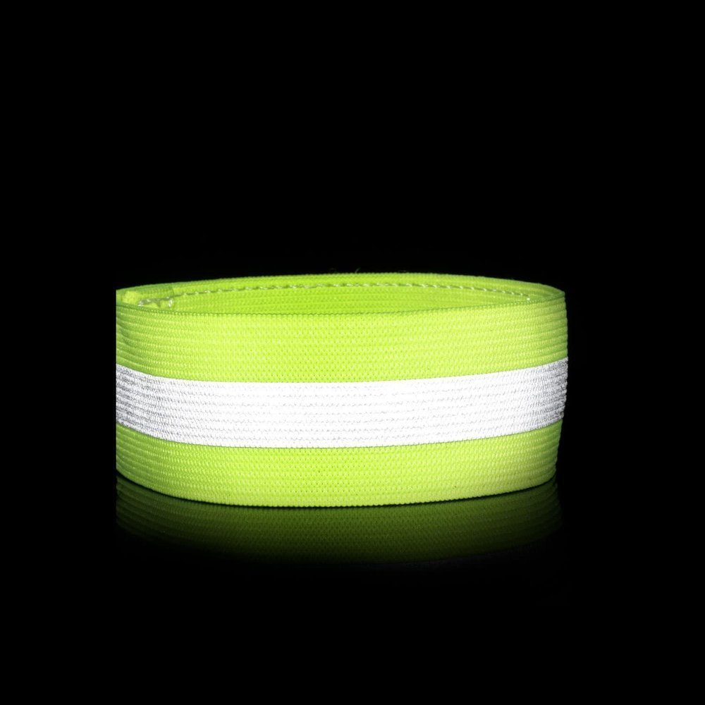 Hurtel atstarojoša aproce ar Velcro aizdari 4cm, dzeltena