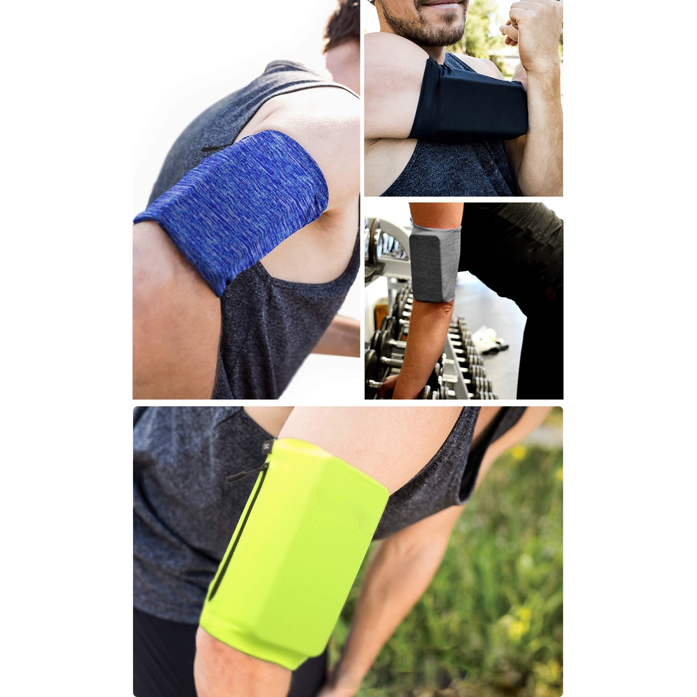 Skriešanas aproce tālrunim XL tumši zila | Running armband for phone navy blue