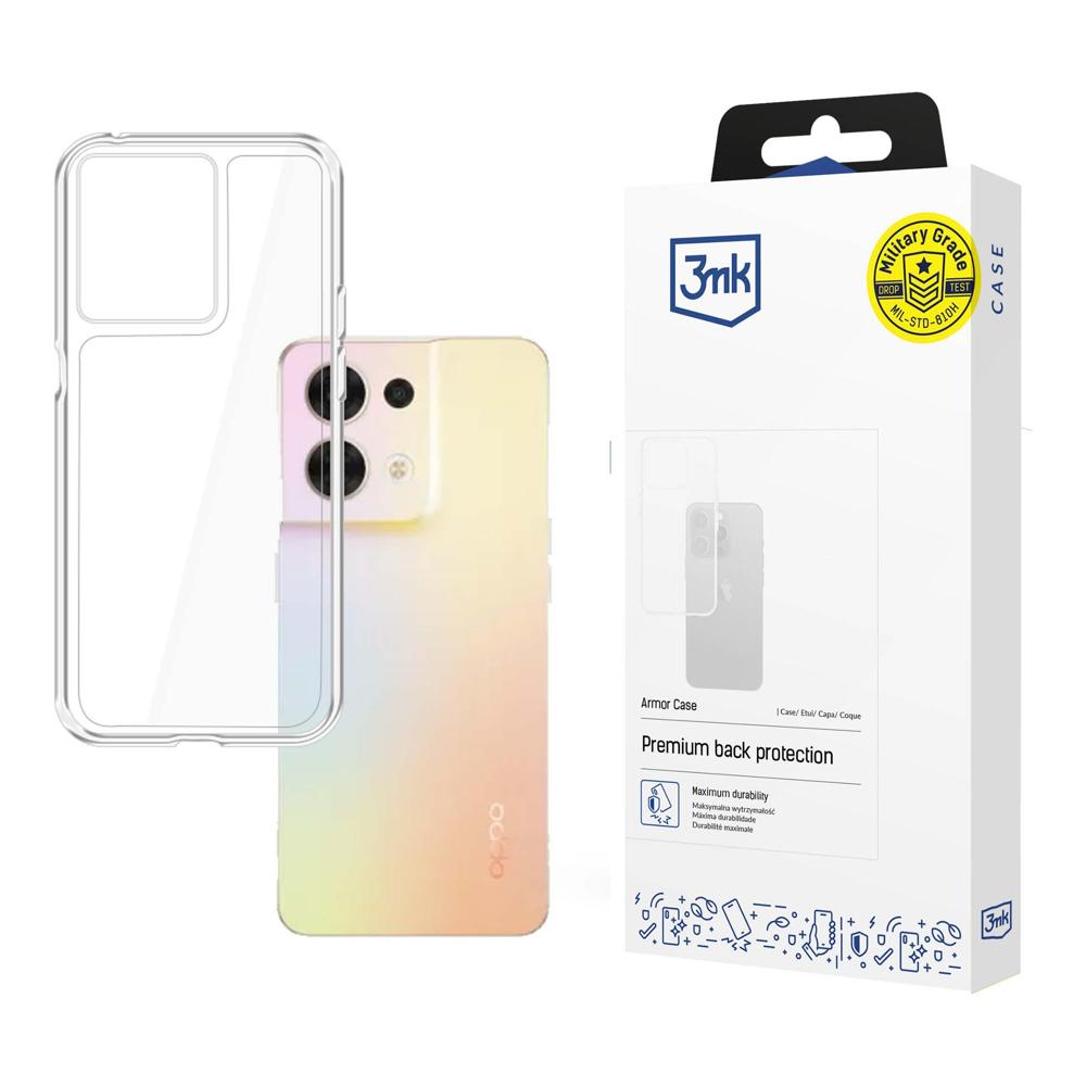 3mk Armor Case Oppo Reno 8 5G vāciņš, caurspīdīgs