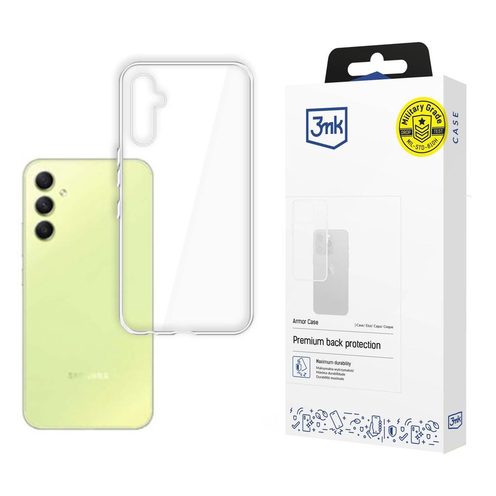 3mk Armor Case Samsung Galaxy A35 5G vāciņš, caurspīdīgs