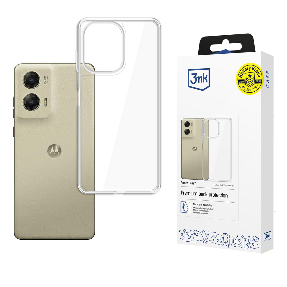 3mk Armor Case vāciņš Motorola Moto G Stylus 2024, caurspīdīgs