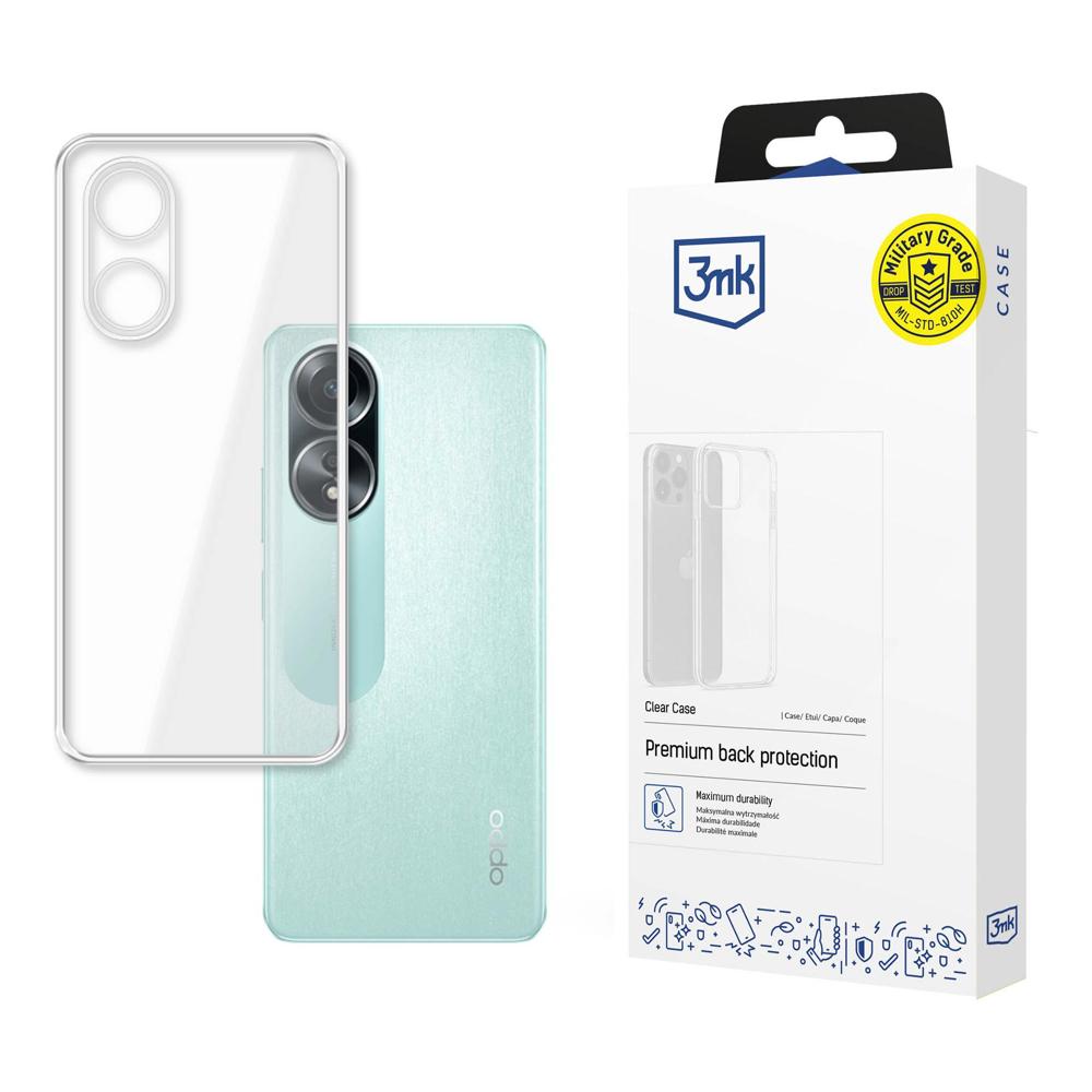 3mk Clear Case Oppo A58 4G vāciņš, caurspīdīgs