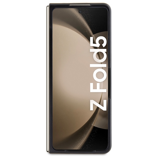 Mercedes Samsung Galaxy Z Fold 5 vāciņš Leather Urban, melns