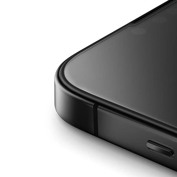 Uniq Optix Matēts rūdīts stikls iPhone 15 / 14 Pro ar aplikatoru | Matte frosted tempered glass for with applicator