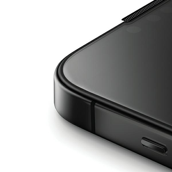 Uniq Optix aizsargstikls iPhone 15/14 Pro ar aplikatoru | Privacy Tempered Glass for with Applicator