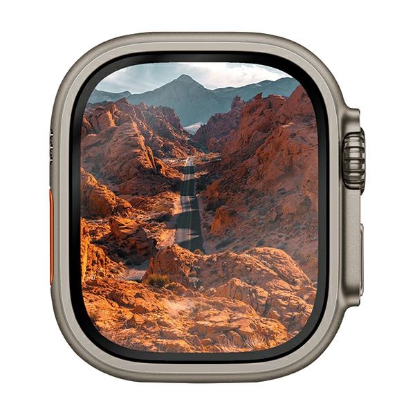 Uniq Optix Vivid stikls Apple Watch Ultra 49mm ar aplikatoru | glass for with applicator