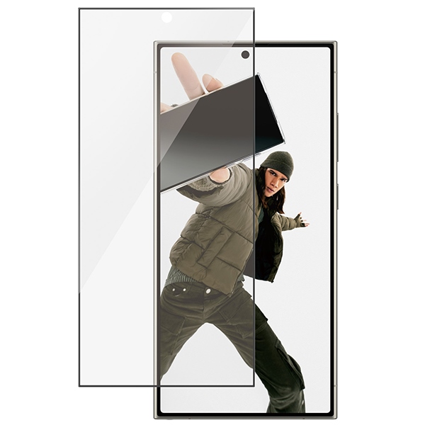PanzerGlass Ultra-Wide Fit rūdīts stikls ar aplikatoru priekš Samsung Galaxy S24 Ultra | Tempered Glass with...