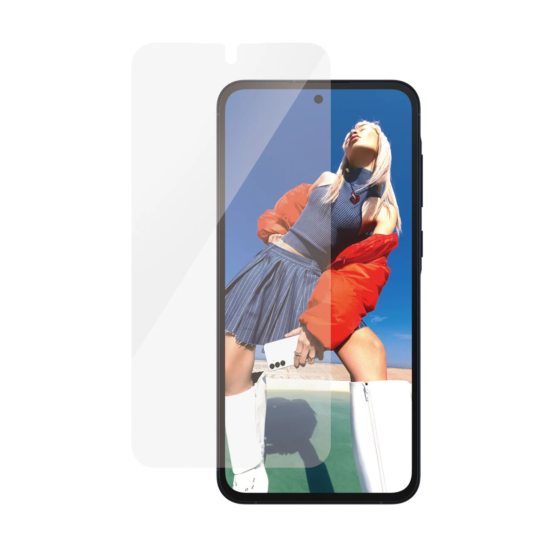 PanzerGlass Ultra-Wide Fit aizsargstikls Samsung Galaxy A55 5G (7358)