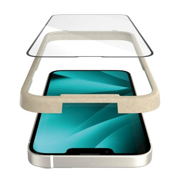 PanzerGlass Ultra-Wide Fit Antibakteriāls rūdīts stikls ar pozicionētāju iPhone 14 Plus / 13 Pro Max tālrunim |...
