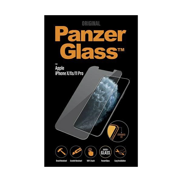 PanzerGlass Standard Super+ rūdīts stikls iPhone X / XS 11 Pro | tempered glass for
