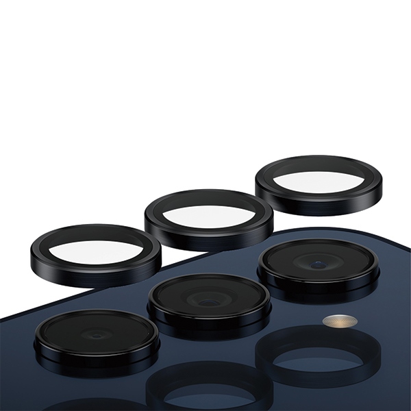 PanzerGlass aproces Camera Protection priekš Samsung Galaxy A35 5G - ar melnu rāmi | Hoops for with Black Frame