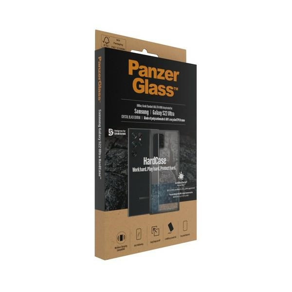 PanzerGlass HardCase antibakteriāls militāri sertificēts apvalks Samsung Galaxy S22 Ultra - caurspīdīgs |...