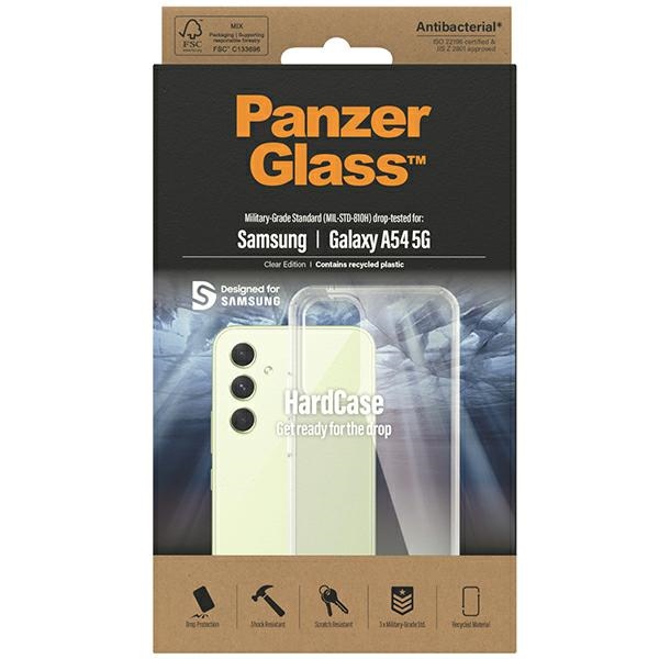 PanzerGlass HardCase antibakteriāls militāri sertificēts apvalks Samsung Galaxy A54 5G - caurspīdīgs |...