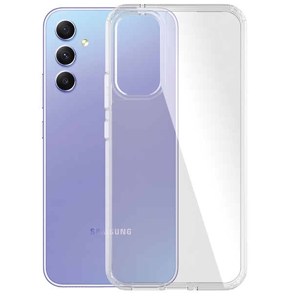 PanzerGlass HardCase antibakteriāls militāri sertificēts apvalks Samsung Galaxy A34 5G - caurspīdīgs |...