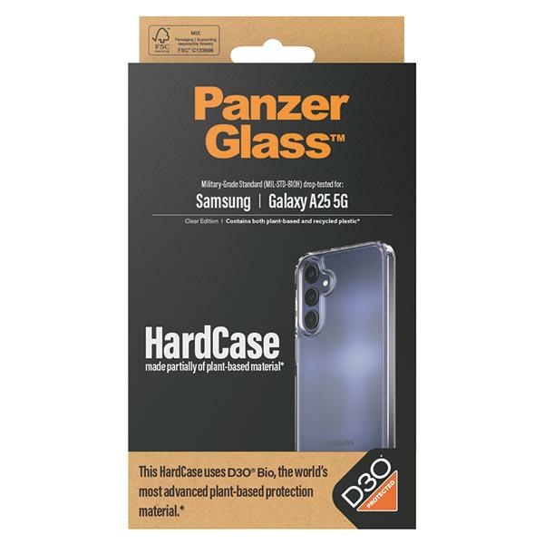 PanzerGlass cietais futrālis ar D3O® Bio un militāro sertifikāciju Samsung Galaxy A25 5G - caurspīdīgs | HardCase...