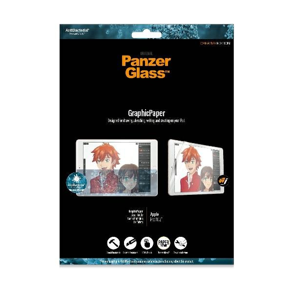 Antibakteriāla PanzerGlass GraphicPaper plēve ar atspīdumu filtru iPad 10.2" | Antibacterial foil with a glare...