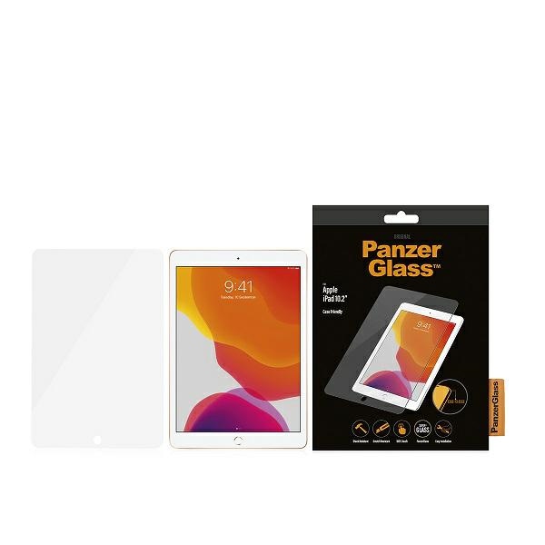 PanzerGlass iPad 10.2" (2019) aizsargstikls E2E Super+, caurspīdīgs