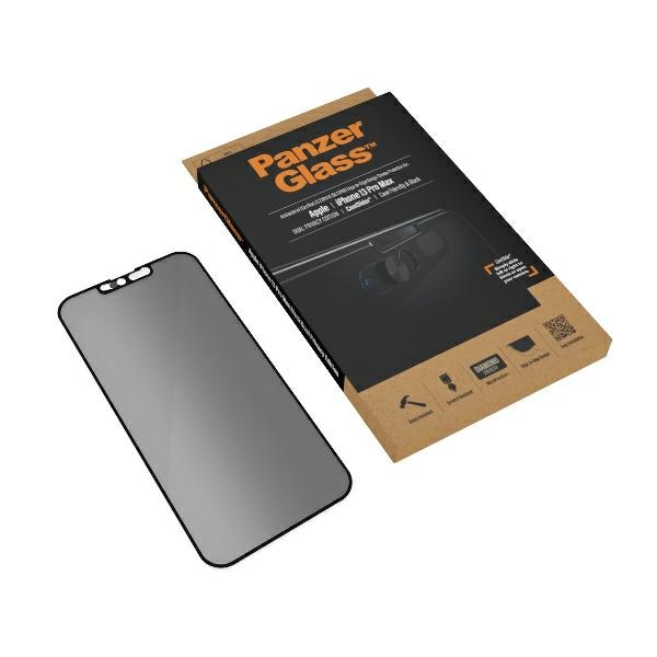 PanzerGlass E2E Privacy CamSlider aizsargstikls iPhone 13 Pro Max Melns