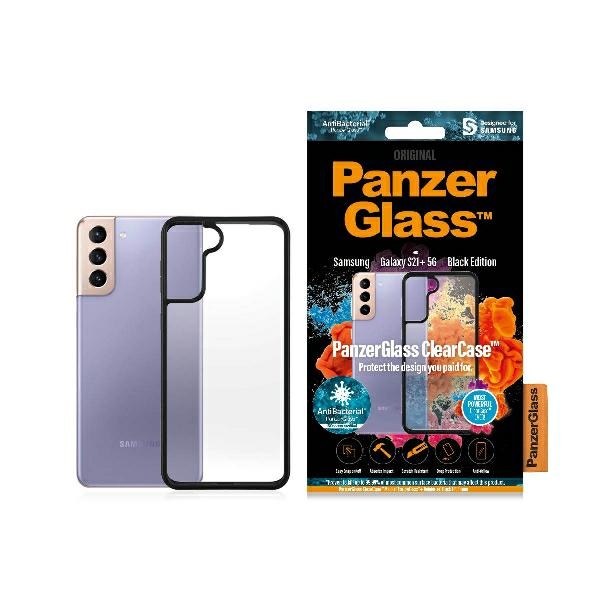 PanzerGlass Samsung Galaxy S21+ vāciņš ClearCase, caurspīdīgs / melns