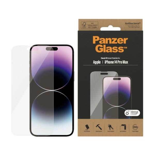 PanzerGlass Classic Fit aizsargstikls iPhone 14 Pro Max
