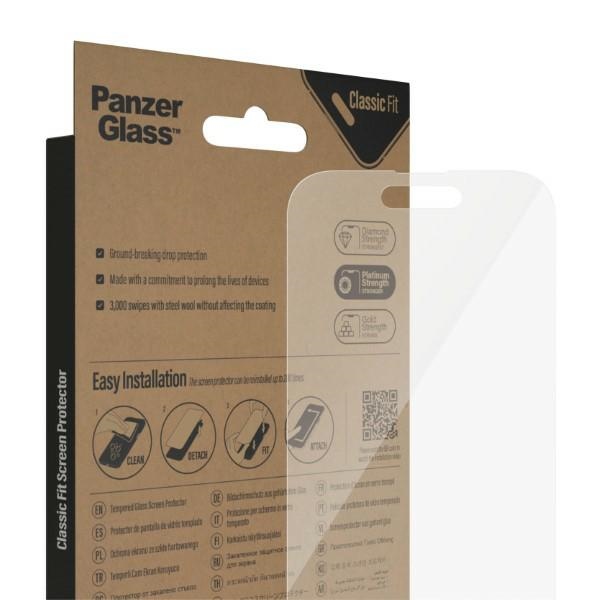 PanzerGlass Classic Fit aizsargstikls iPhone 14 Pro