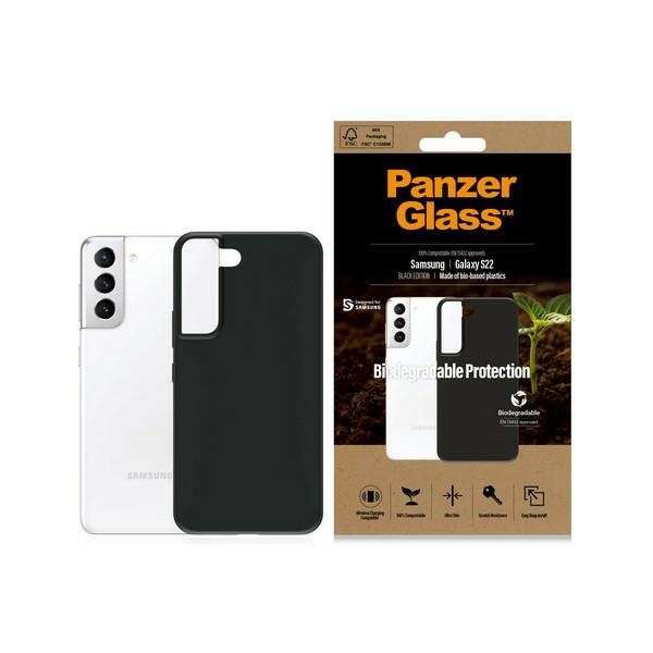 PanzerGlass Samsung Galaxy S22 vāciņš Biodegradable Case, melns