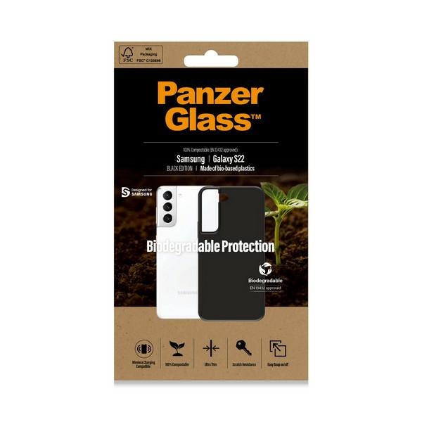 PanzerGlass Samsung Galaxy S22 vāciņš Biodegradable Case, melns