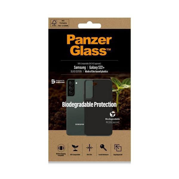PanzerGlass Samsung Galaxy S22+ vāciņš Biodegradable Case, melns