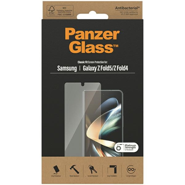 PanzerGlass Classic Fit aizsargstikls Samsung Galaxy Z Fold 5 / Z Fold 4