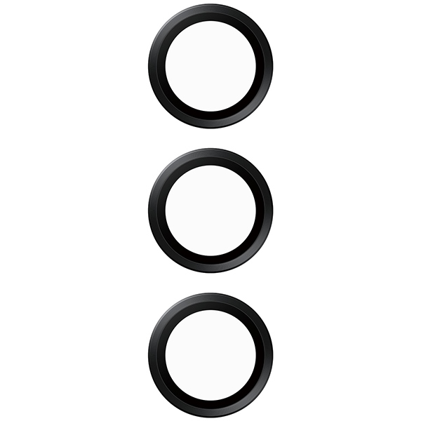PanzerGlass Hoops Camera Protection priekš Samsung Galaxy S24 / S23 S23+ - ar melnu ietvaru | for with black frame