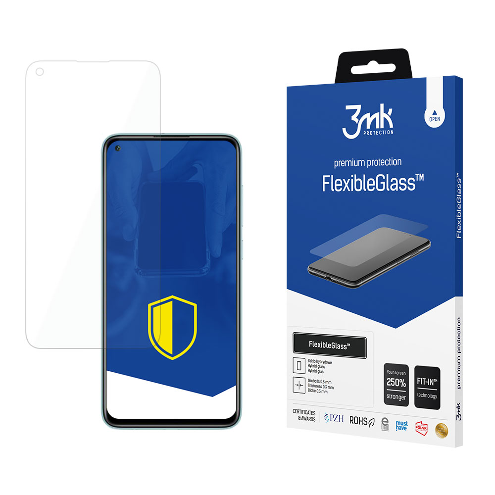 3mk FlexibleGlass hibrīdstikls Xiaomi Redmi Note 9 5G