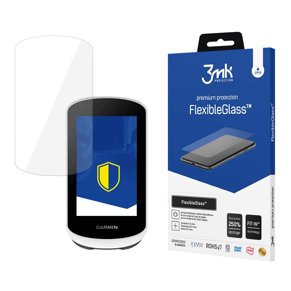 3mk FlexibleGlass hibrīda aizsargstikls Garmin Edge Explore 2