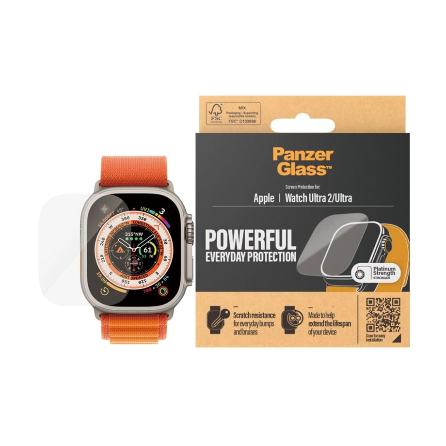PanzerGlass aizsargstikls Apple Watch Ultra 2 / Ultra 49 mm