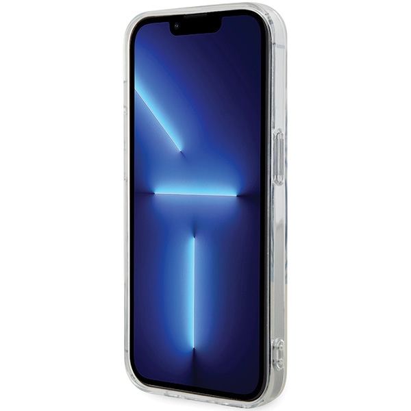 Karl Lagerfeld iPhone 13 Pro Max vāciņš IML Choupette MagSafe, caurspīdīgs