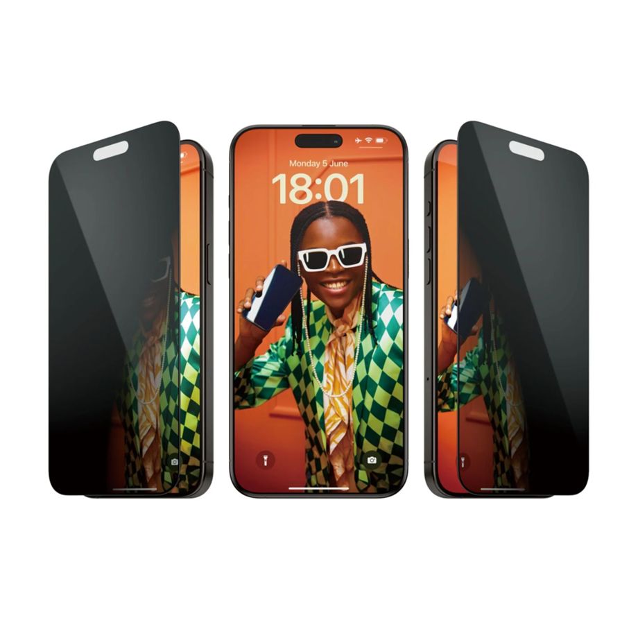 PanzerGlass Ultra-Wide Fit Privacy aizsargstikls iPhone 15 Pro Max