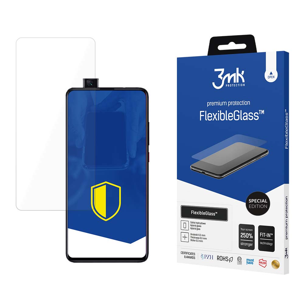 3mk FlexibleGlass™ hibrīda aizsargstikls Xiaomi Mi 9T