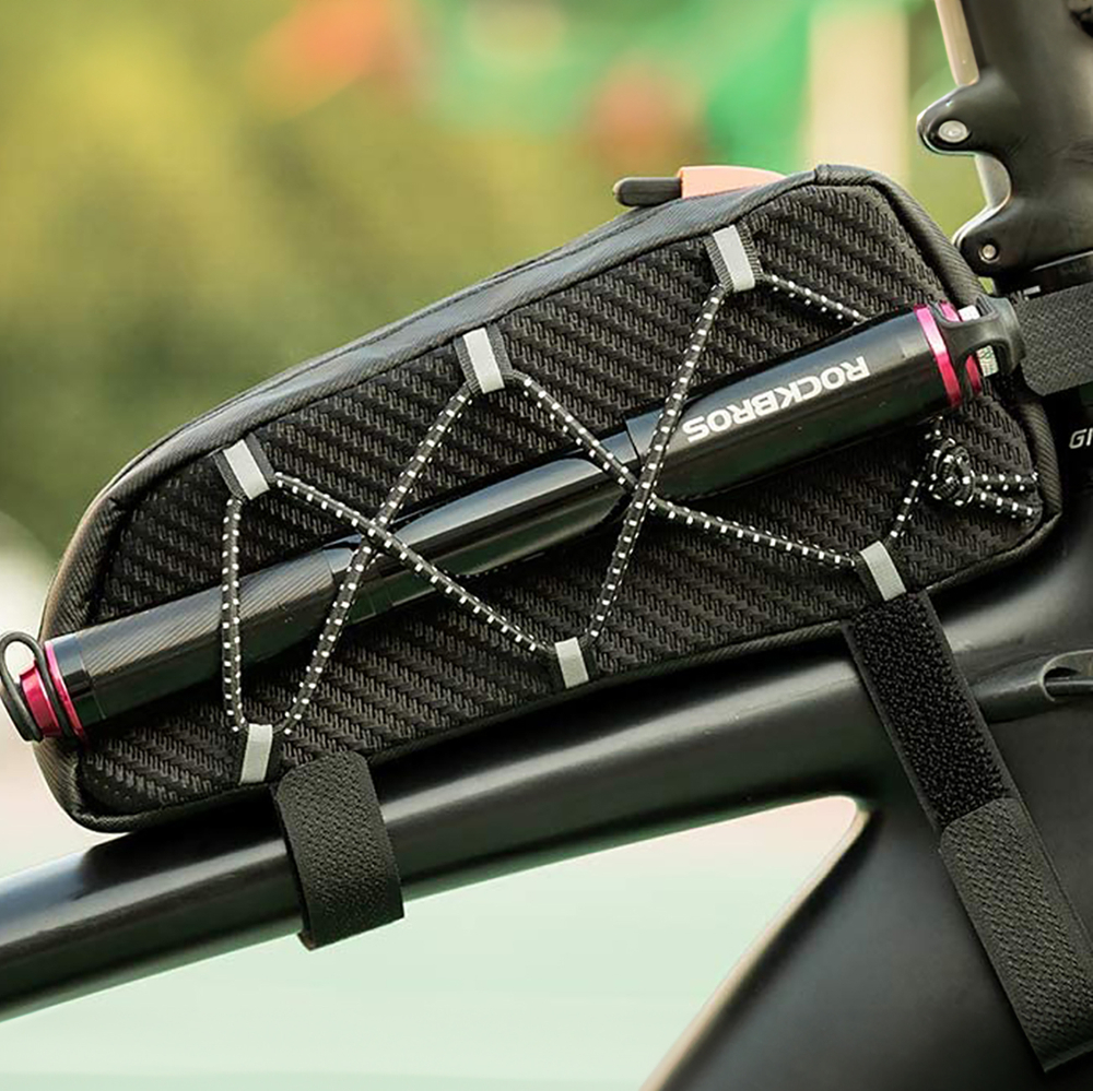 Rockbros 039BK velosipēda rāmja soma 1L, melna