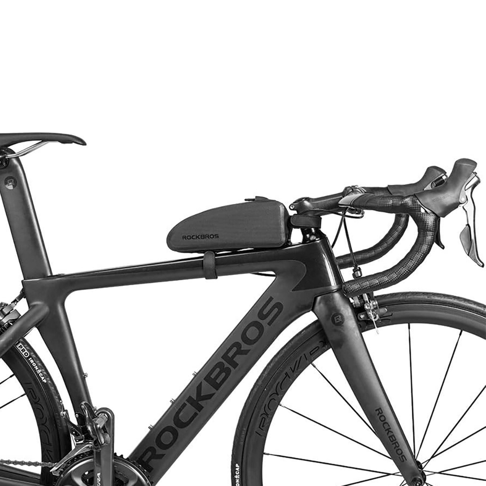 Rockbros AS-019 ūdensizturīga velosomas rāmim, 1.5 l, melna