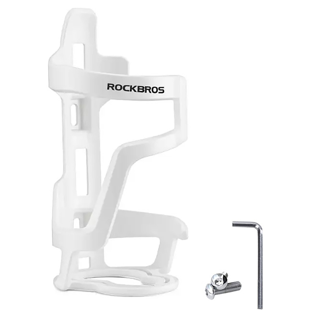 Rockbros velosipēda pudeļu turētājs 31210012002, balts