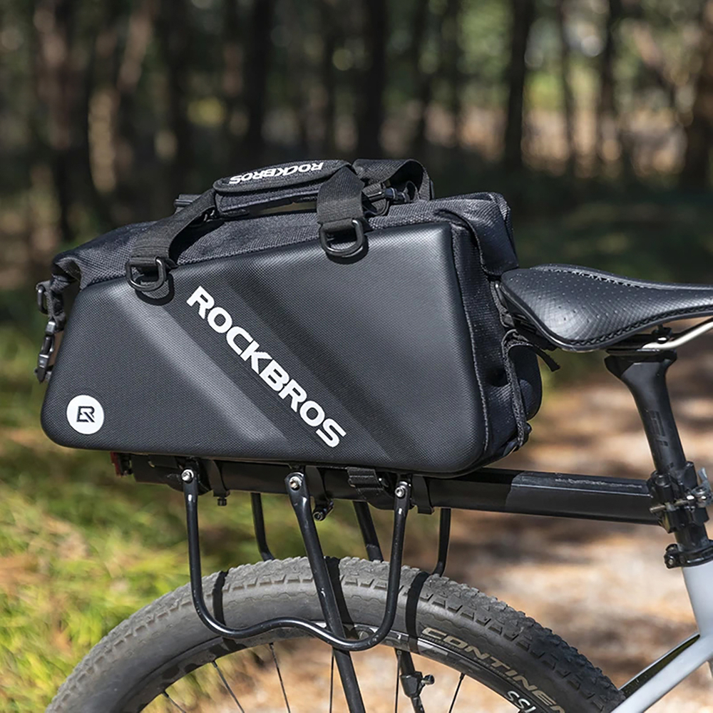 Rockbros velosomas bagāžniekam 11.6L, melna