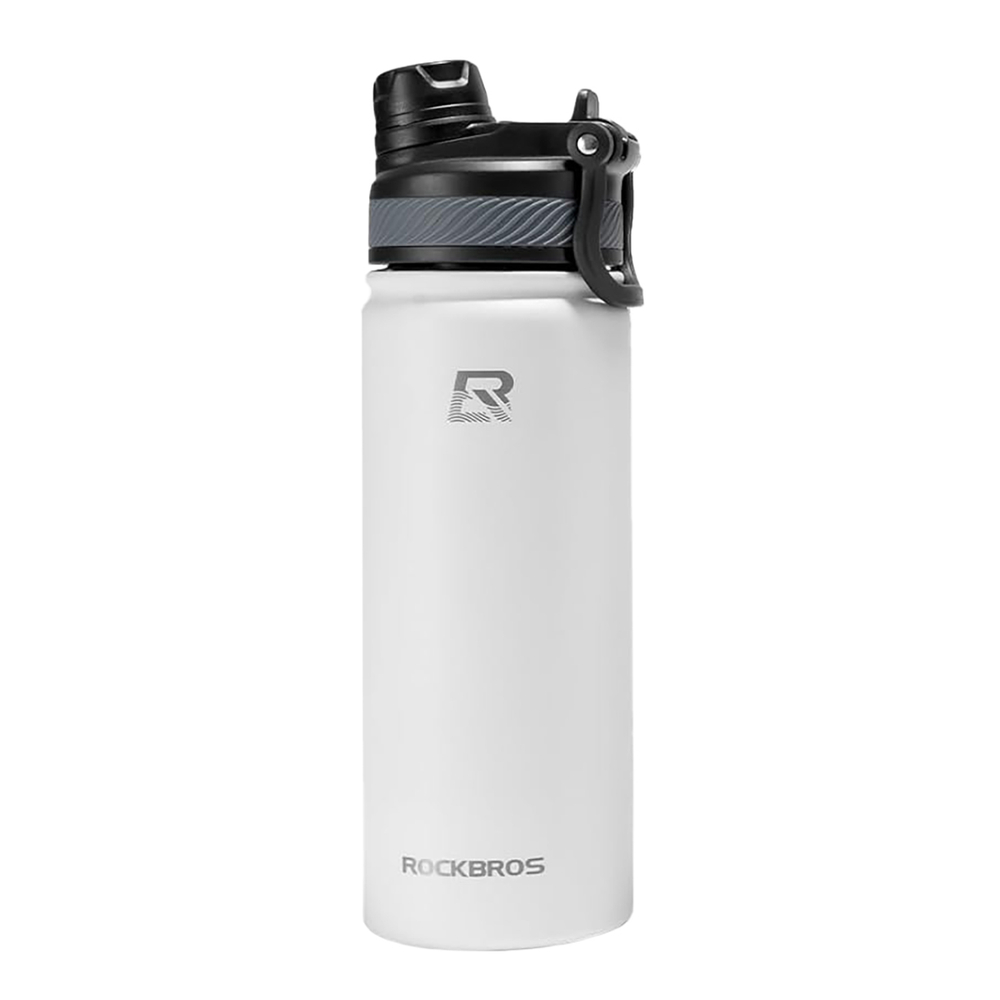 Rockbros termiskā velo pudele 550 ml, balta
