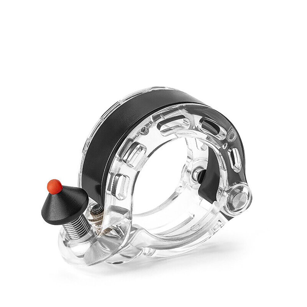 Rockbros Q-veida velosipēda zvans 34210028002, caurspīdīgs