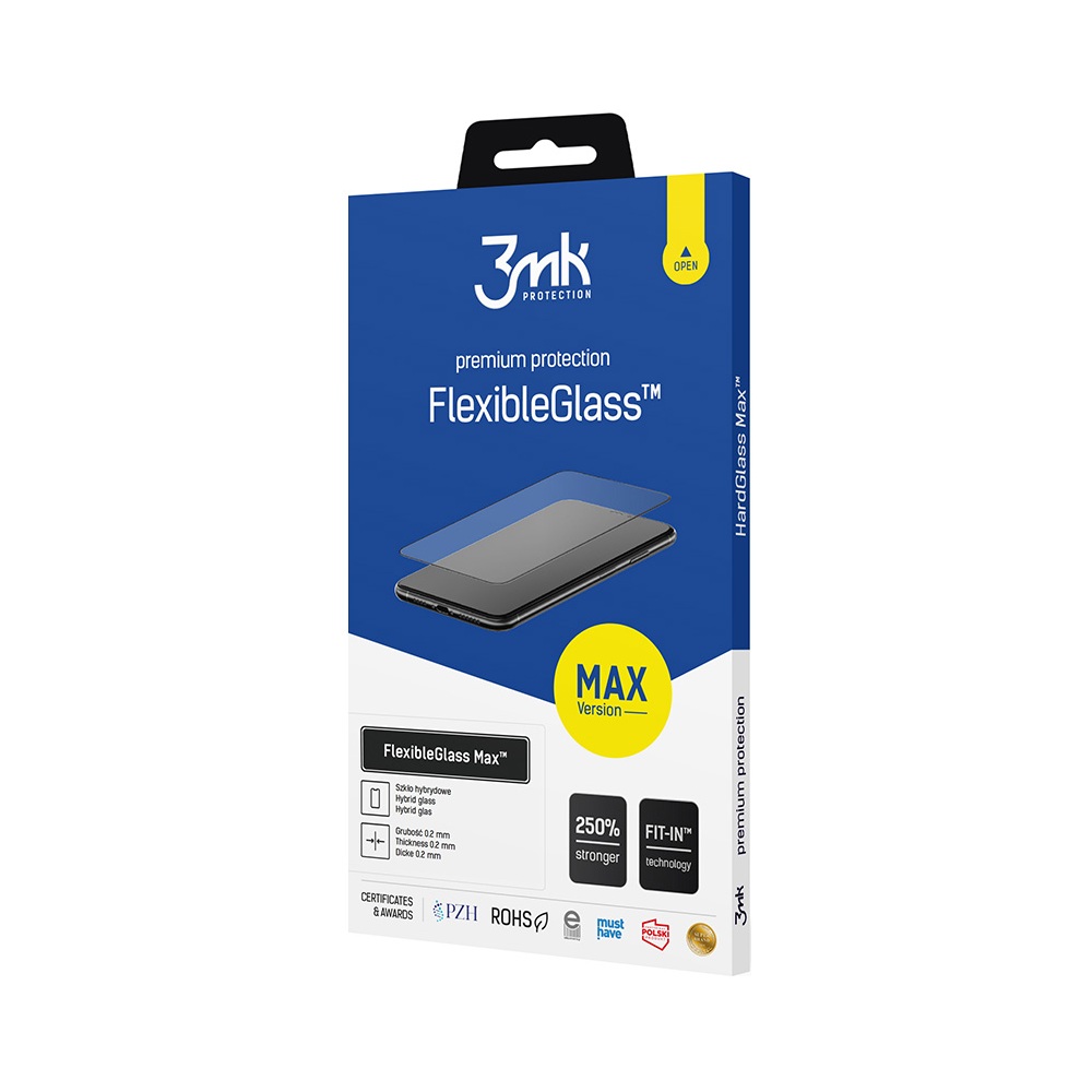 3mk FlexibleGlass Max™ hibrīda aizsargstikls iPhone 13 mini