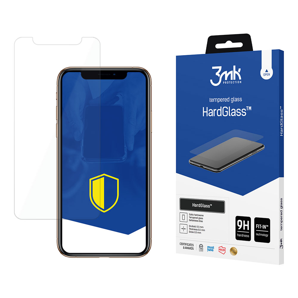 3mk HardGlass rūdītais aizsargstikls iPhone XS Max / 11 Pro Max