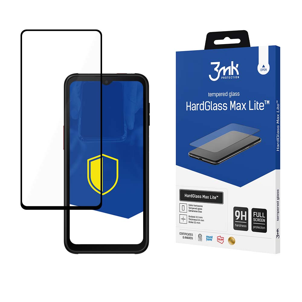 Samsung Galaxy Xcover 6 Pro (SM-G736) / Xcover Pro 2 Telefona Aizsargstikls uz Visu Ekrānu | 3MK HardGlass Max Lite 5D...