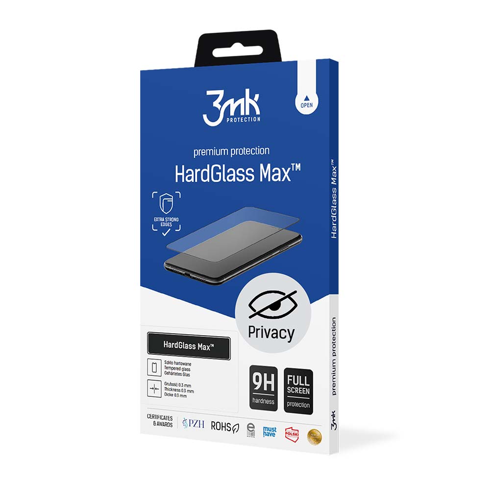 3mk HardGlass Max Privacy aizsargstikls iPhone Xs