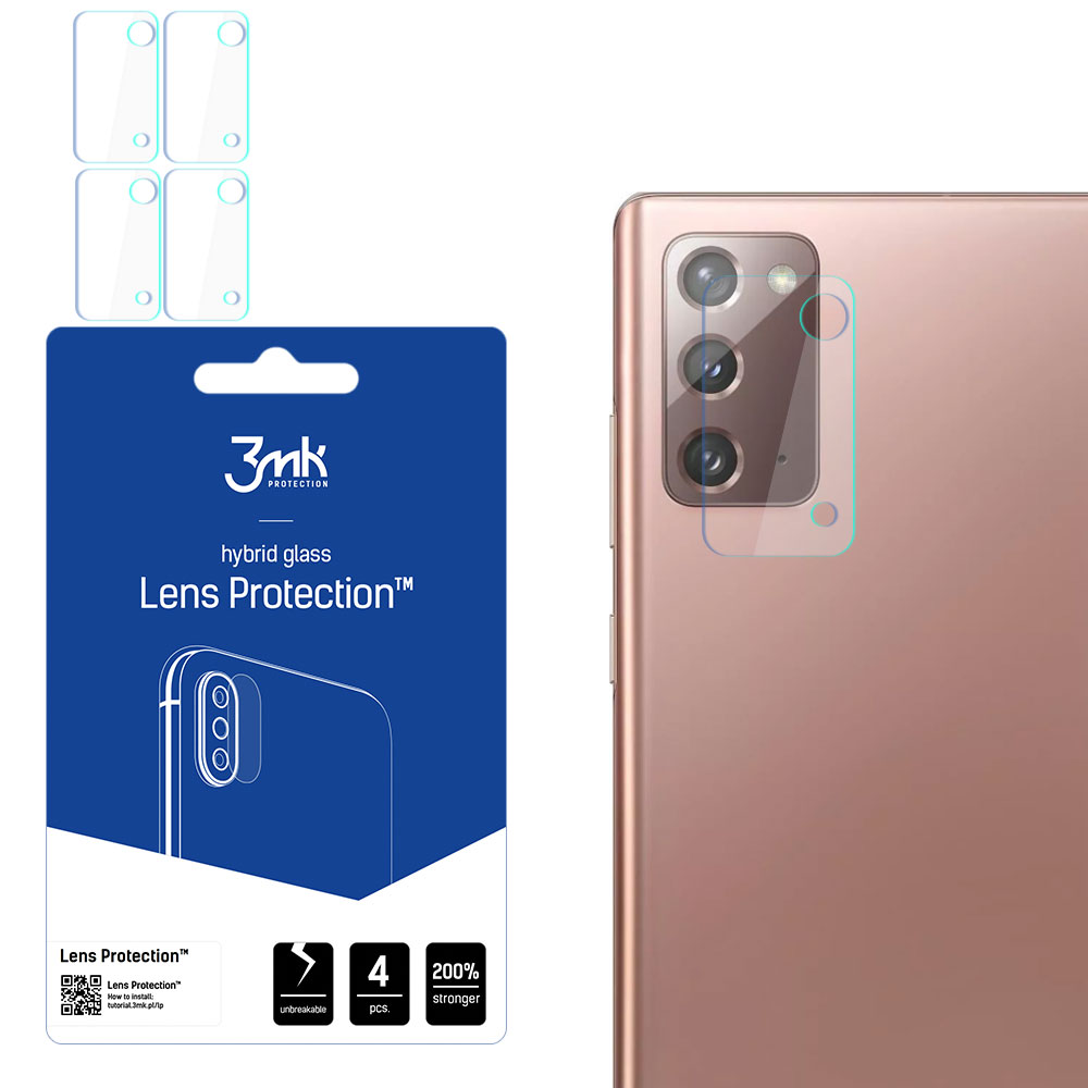 3mk Lens Protection™ hibrīda aizsargstikls kamerai Samsung Galaxy Note 20 5G
